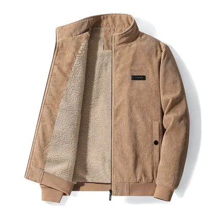 | VESTE EN CORDUROY AVEC DOUBLURE EN POLAIRE