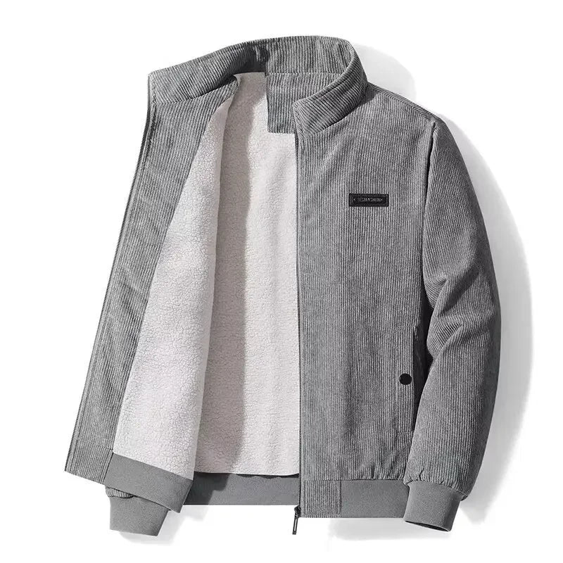 | VESTE EN CORDUROY AVEC DOUBLURE EN POLAIRE