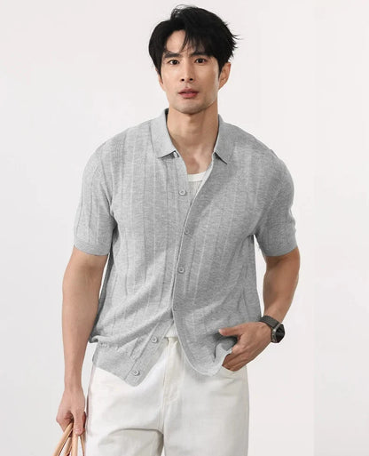 Polo Vintage de Verano Estilo Gentleman