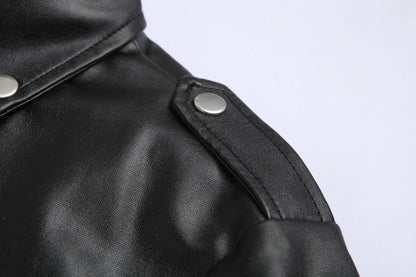 | VESTE EN CUIR POUR HOMME CLASSIQUE