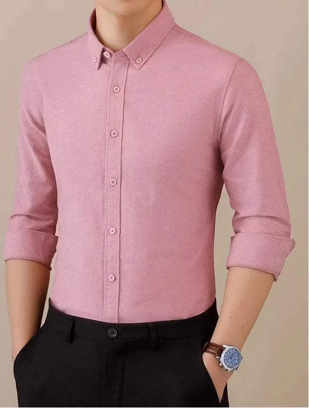 Camisa Formal de Algodón de Manga Larga SAFARI