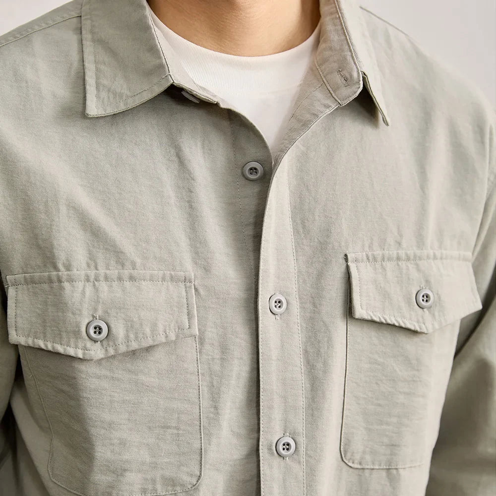 Chaqueta Streetwear Gris Leonardo