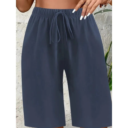 | Short Talla Élastique Décontracté Lina