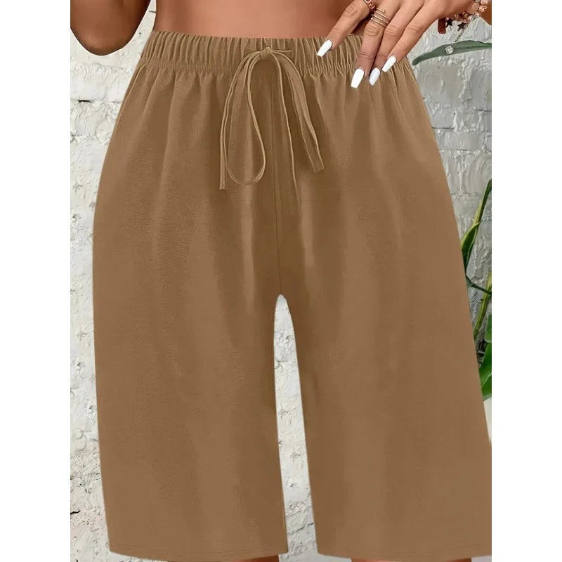 | Short Talla Élastique Décontracté Lina