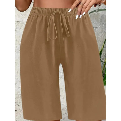| Short Talla Élastique Décontracté Lina