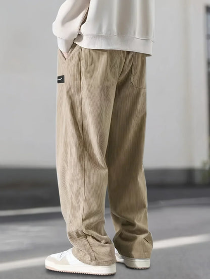| PANTALON ÉLÉGANT EN VELOURS CÔTELÉ
