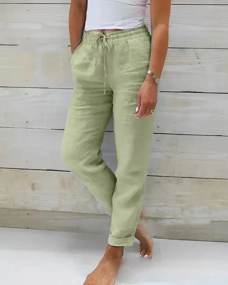 | Short en Lin Chic y Respirant Clara