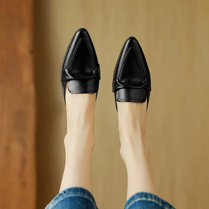 Marcella | Mules de Punta con Lazo