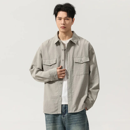 Chaqueta Streetwear Gris Leonardo