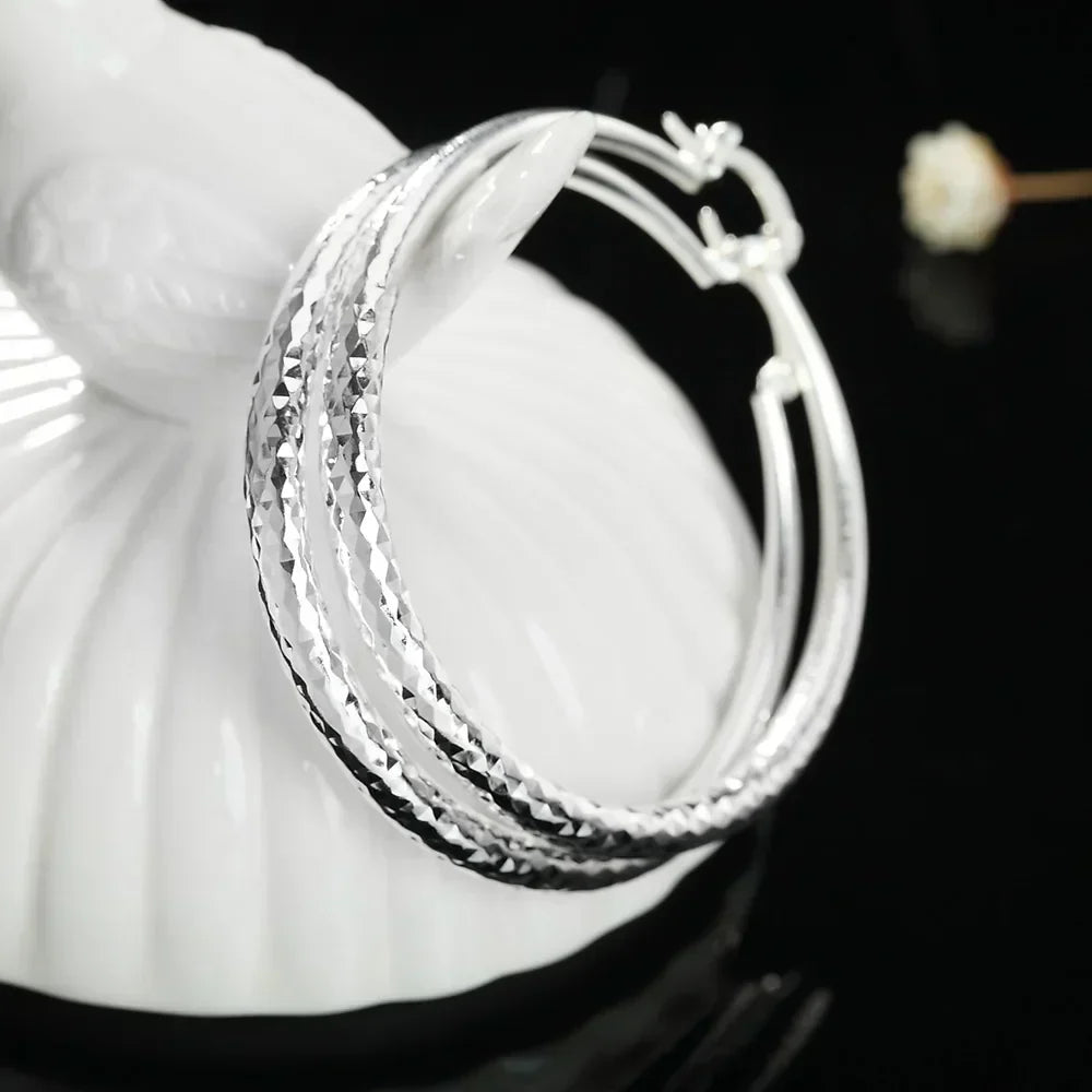 Pendientes de Plata de Ley