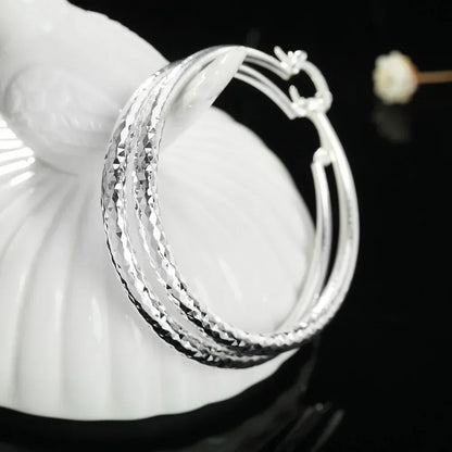 Pendientes de Plata de Ley