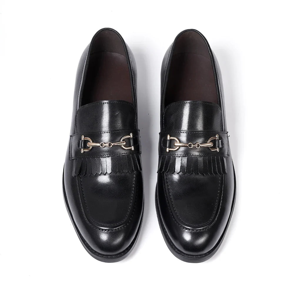 Zapatos de Cuero Clásicos para Boda Leonardo