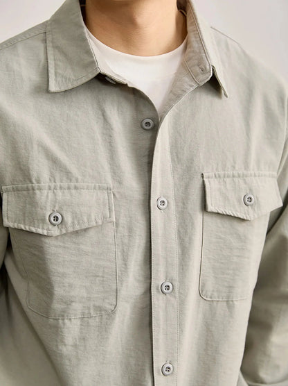 Chaqueta Streetwear Gris Leonardo