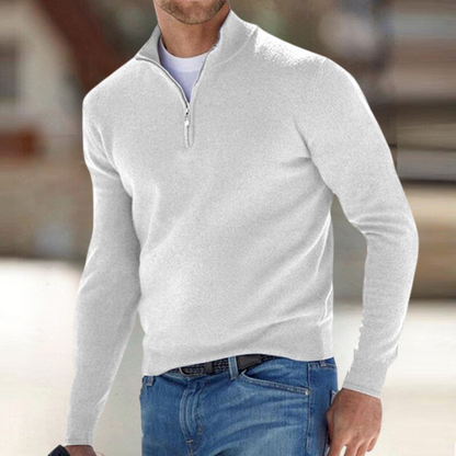 | PULL ZIPPÉ POUR HOMME