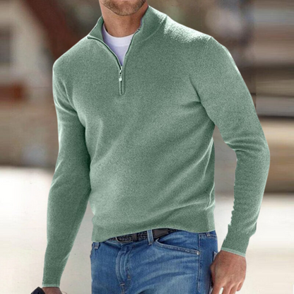 | PULL ZIPPÉ POUR HOMME