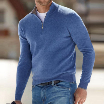 | PULL ZIPPÉ POUR HOMME