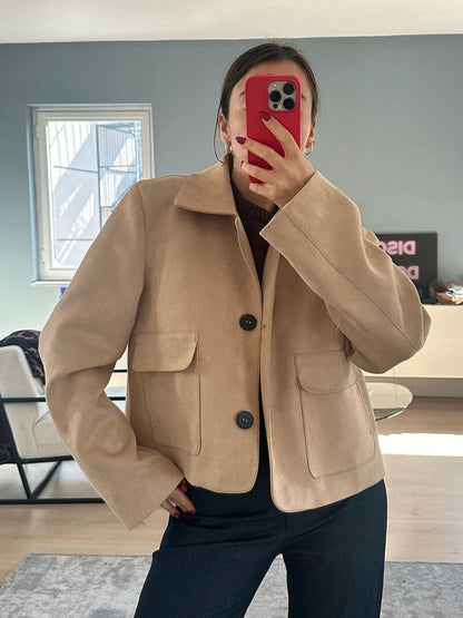 Chaqueta de piel ecológica Marissa