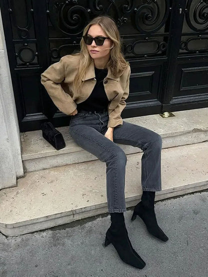 Chaqueta de piel ecológica Marissa