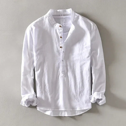 | CHEMISE EN LIN POUR HOMME
