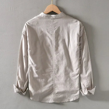 | CHEMISE EN LIN POUR HOMME