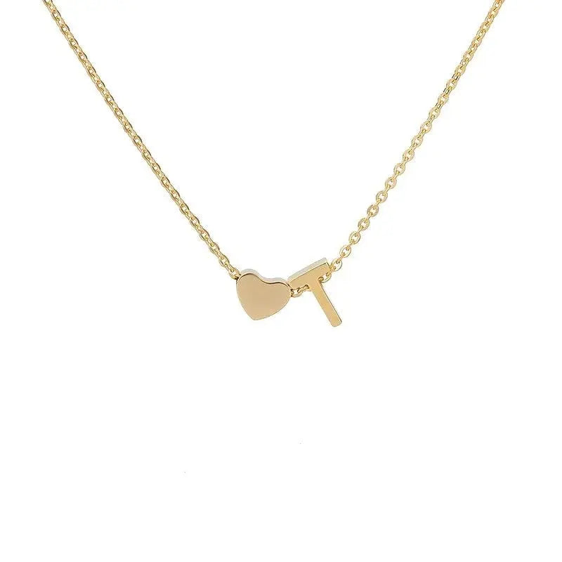 Collar de Inicial con Corazón