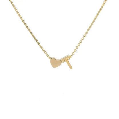 Collar de Inicial con Corazón