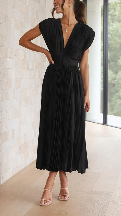 | Robe Élégante en Plis