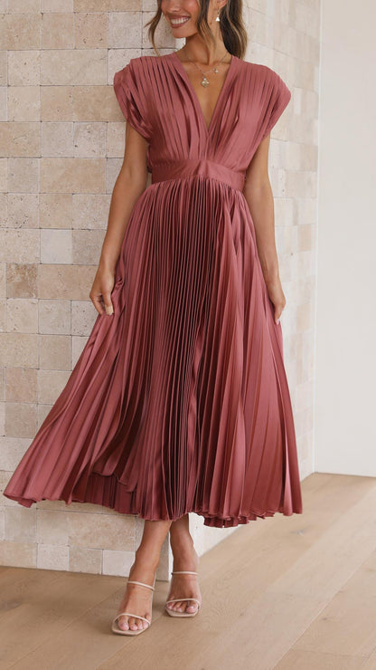 | Robe Élégante en Plis