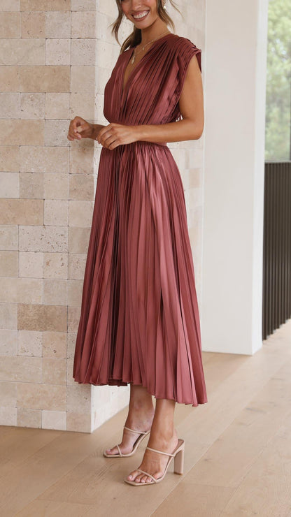 | Robe Élégante en Plis