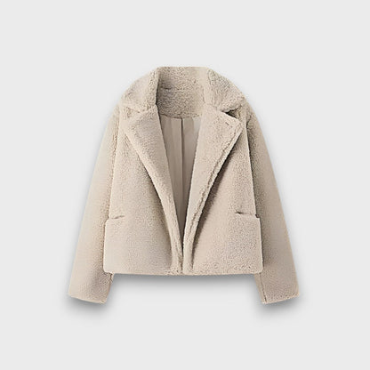 Elvianne – Blazer de cuello ancho