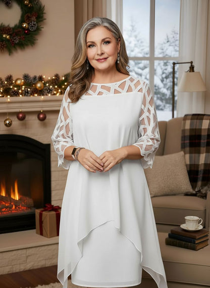 Madeleine | Vestido Elegante de Encaje Comodidad Diaria
