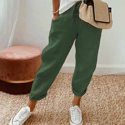 | Pantalon elegante coton