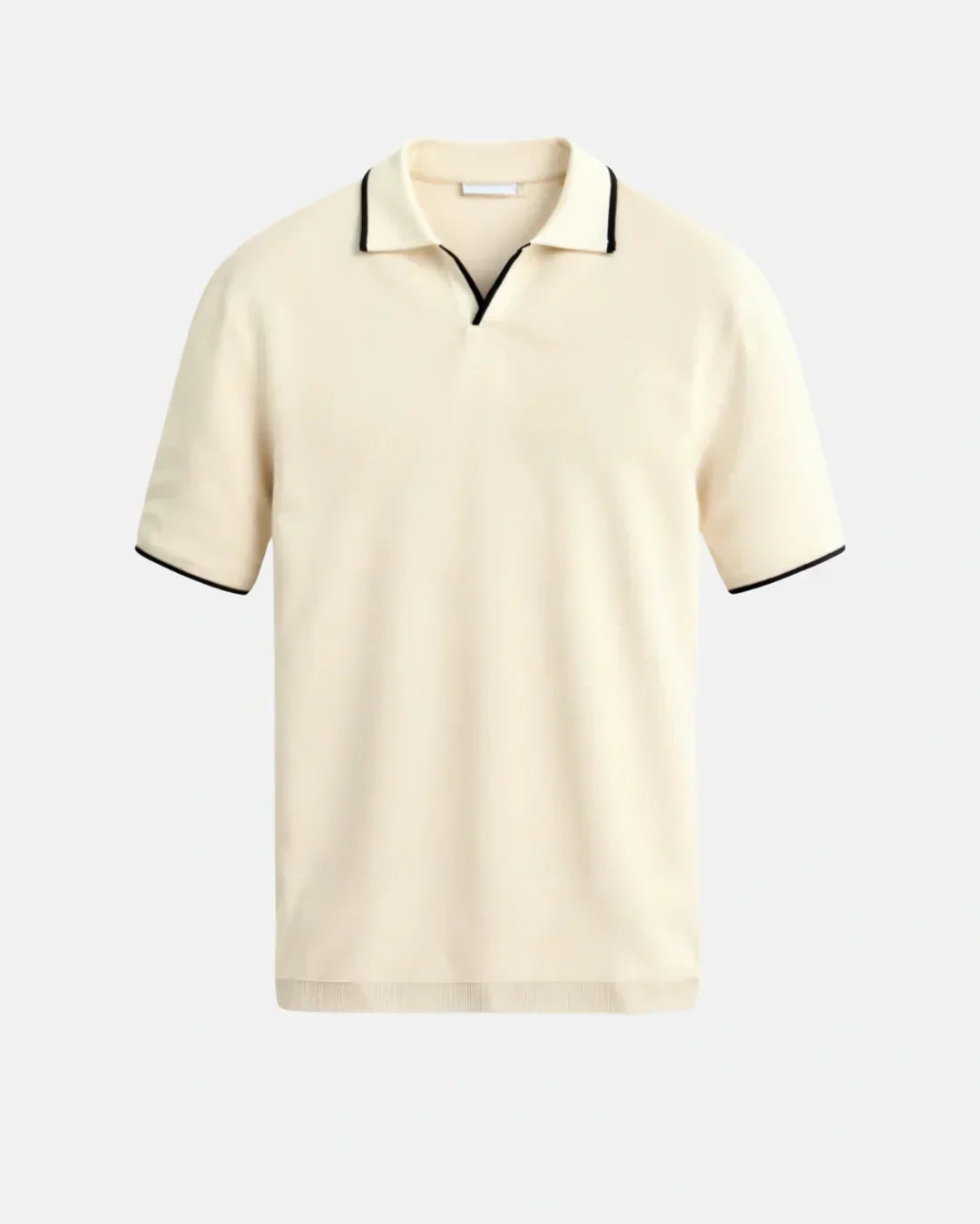 | POLO SUR MESURE EN PIQUÉ AVEC DÉTAILS CONTRASTANTS