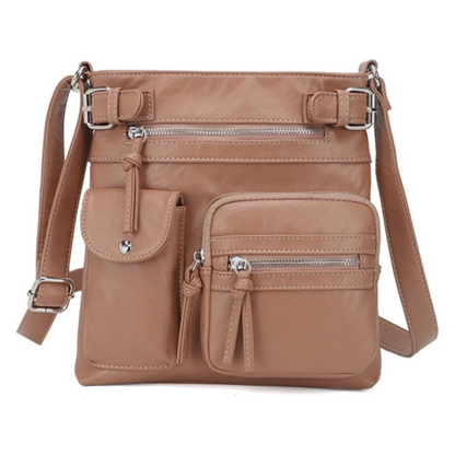 Isotta – Bolso de Bandolera Funcional con Prácticos Bolsillos Múltiples