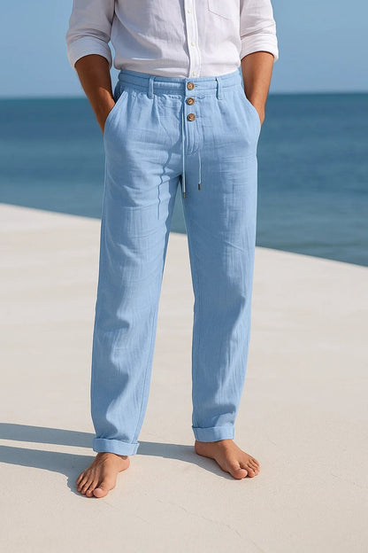 Matteo | Pantalones de Lino Ligeros de Verano