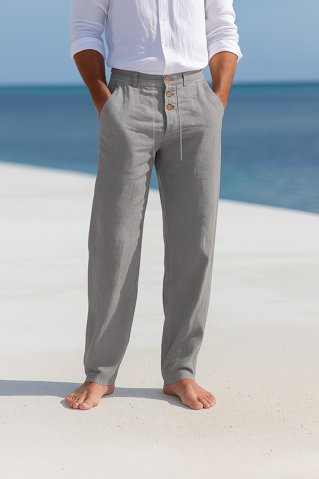 Matteo | Pantalones de Lino Ligeros de Verano