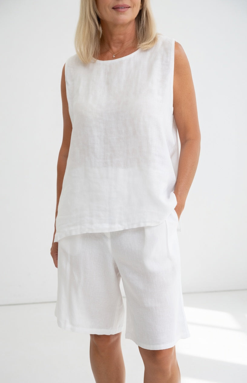Alméline™ | Conjunto Sin Mangas Fluido Estival