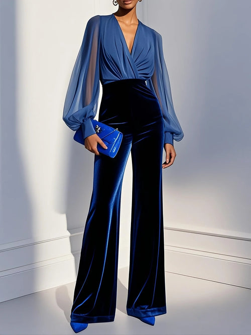 Conjunto elegante de terciopelo Camille