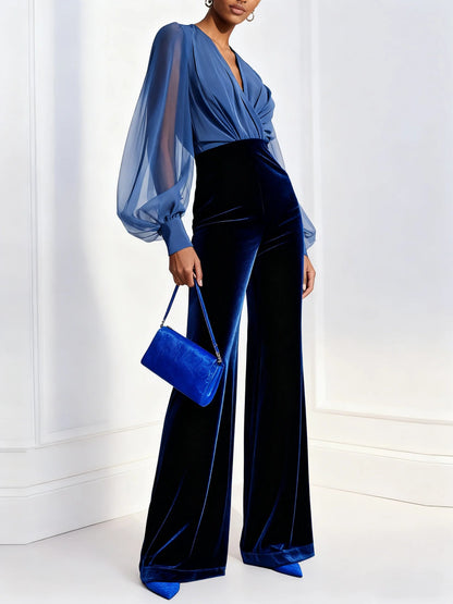 Conjunto elegante de terciopelo Camille