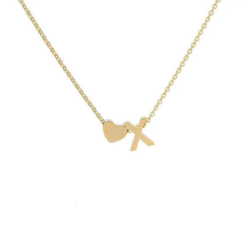 Collar de Inicial con Corazón