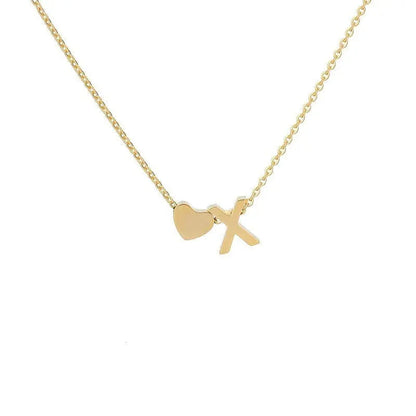 Collar de Inicial con Corazón