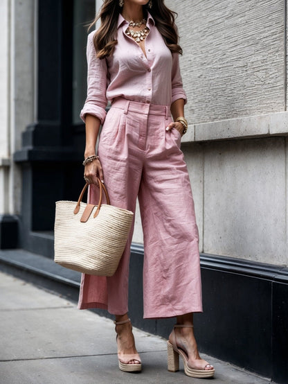 Conjunto elegante de dos piezas