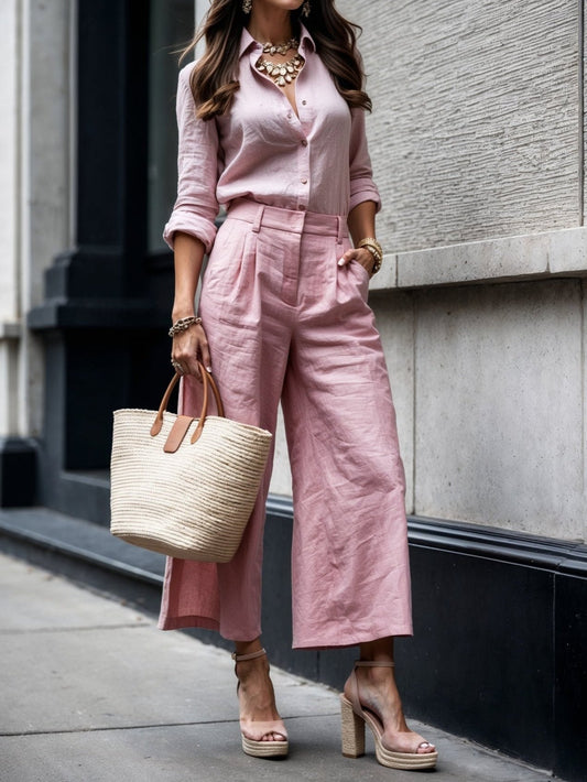Conjunto elegante de dos piezas