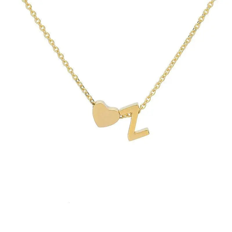 Collar de Inicial con Corazón