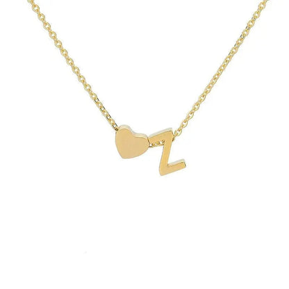 Collar de Inicial con Corazón