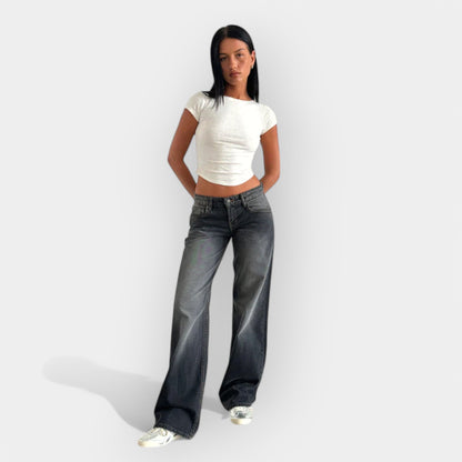 Romana - Jeans de tiro bajo