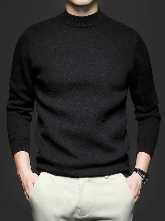 Renzo – Jersey Hombre Cuello Alto de Canalillo