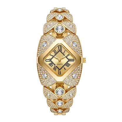Reloj Zélavine™ con Cristales – Elegancia Atemporal