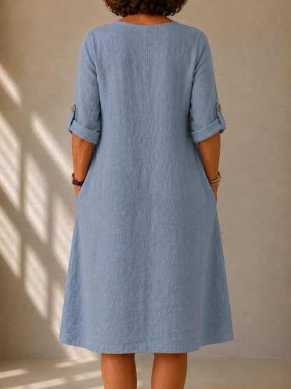 | Robe Doeste Col Tunisien Élina