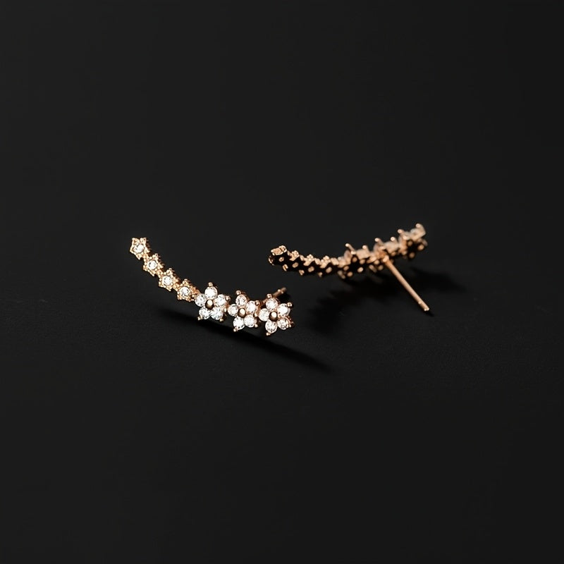 | BOUCLES D’OREILLES FLORALES INTEMPORELLES